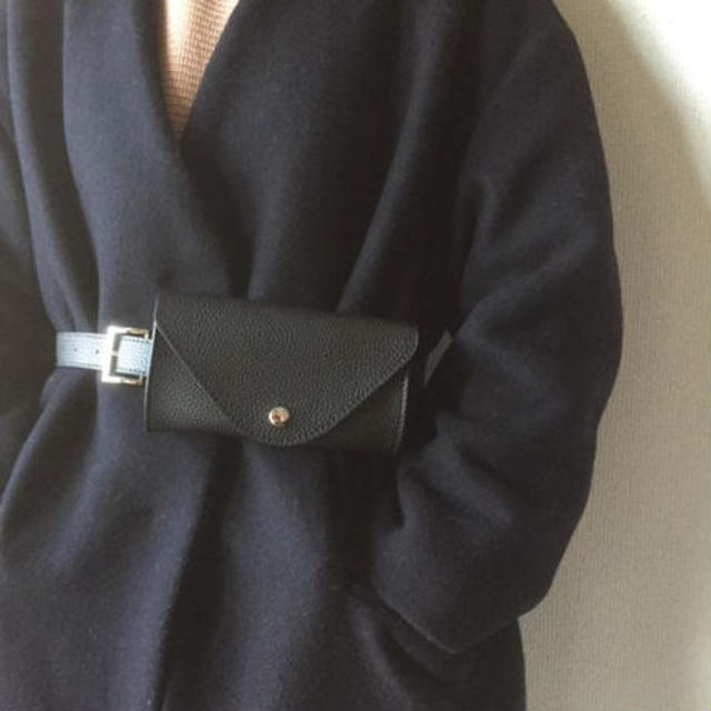 ベルト付きウエストバッグ K　ウエストポーチ