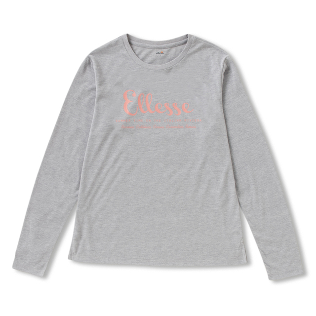 ロングスリーブフローロゴティー