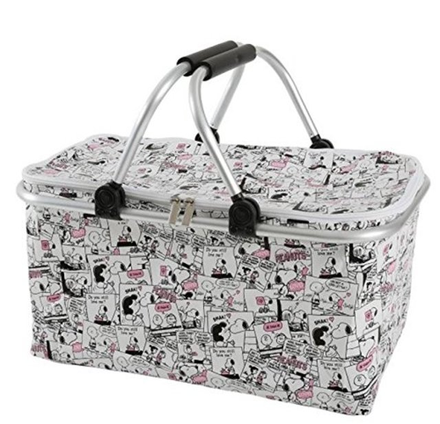 スヌーピー 保冷 折りたたみレジャーバッグ