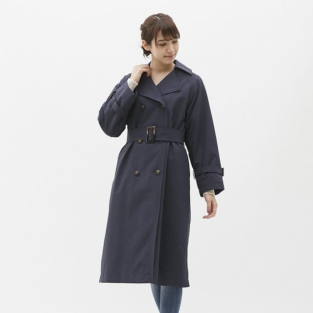 ボリュームスリーブトレンチコート