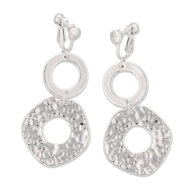 メタルモチーフイヤリング