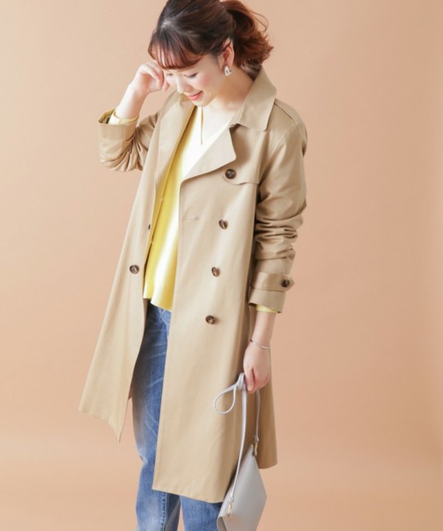 リボントレンチコート