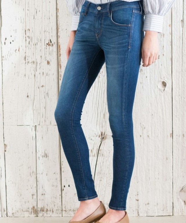 スキスキスキニー(加工デニム)