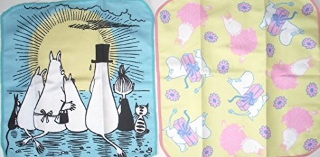 ムーミン キッチンタオル 2枚セット A