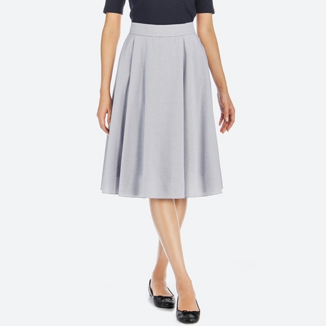 サーキュラースカート(ストライプ・丈短め65~69cm)+EC