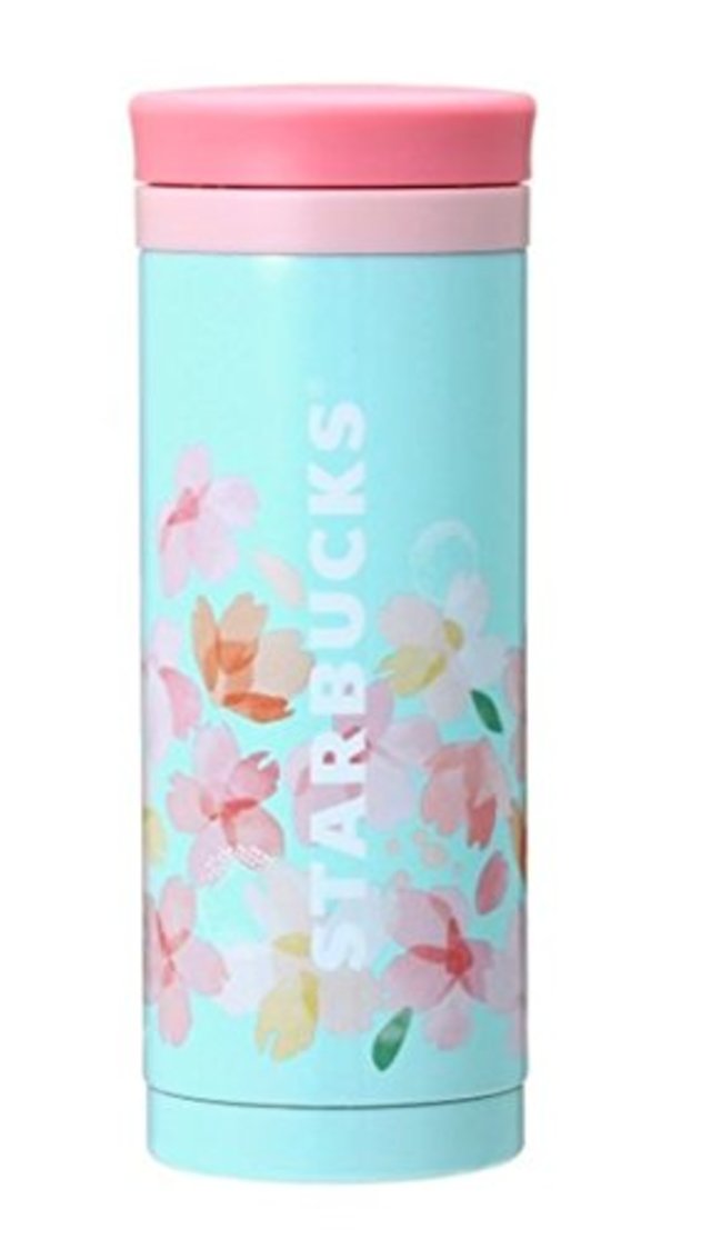 スターバックス SAKURA 2018 ステンレス スクリューボトル ブルー