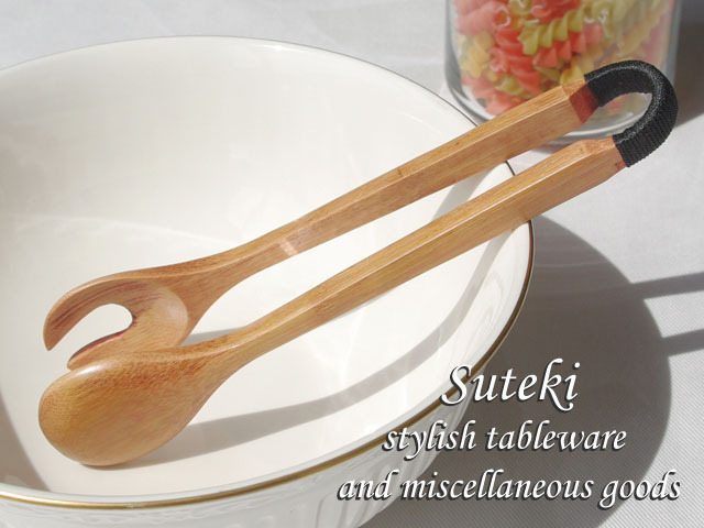 片手でサラダトング