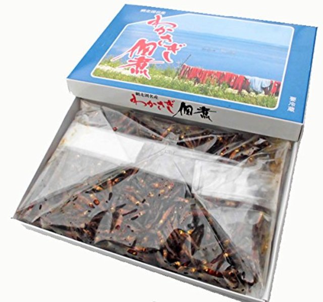 わかさぎの佃煮 1kg(化粧箱入) 北海道網走湖産