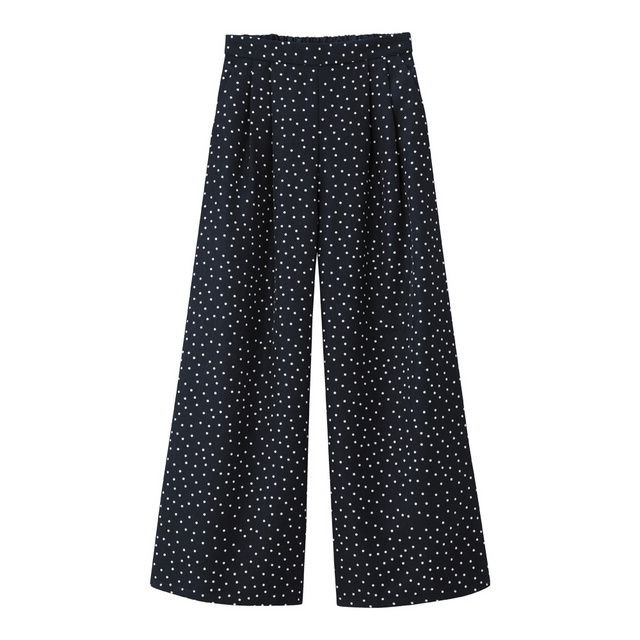ワイドパンツ（ドット）NR