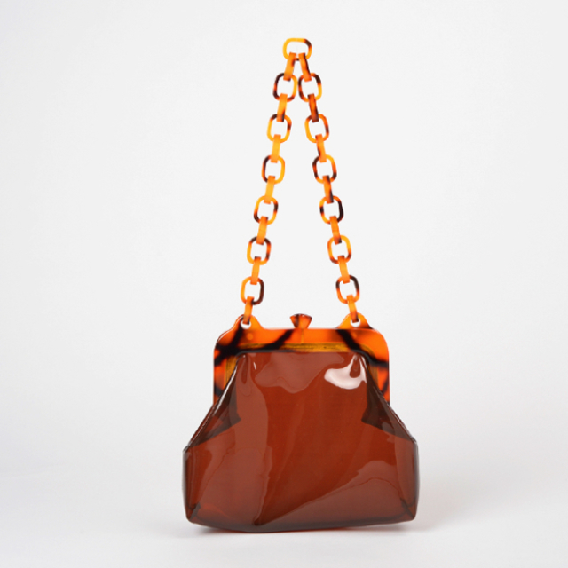 Control Freakクリアがま口バッグ