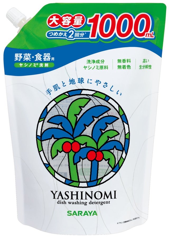 サラヤ ヤシノミ洗剤 スパウト詰替用 1000mｌ