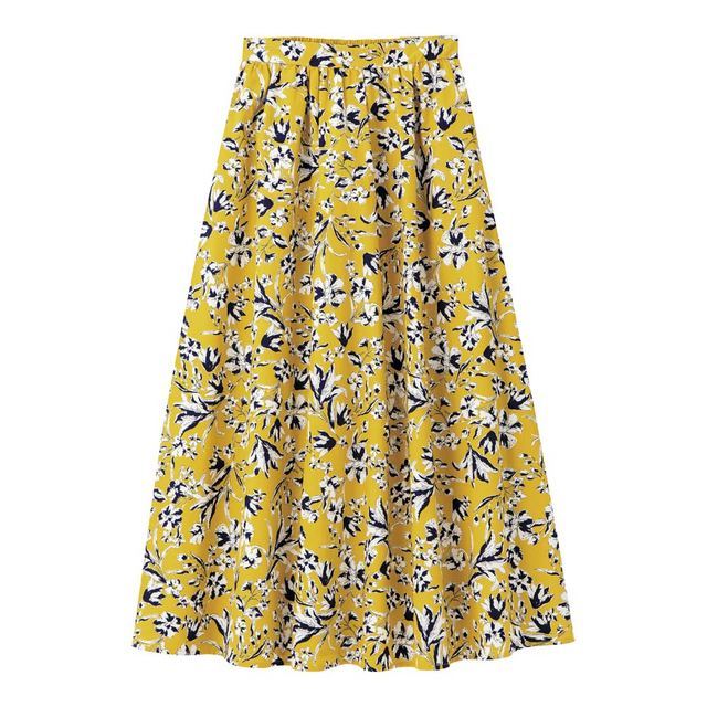 フレアロングスカート