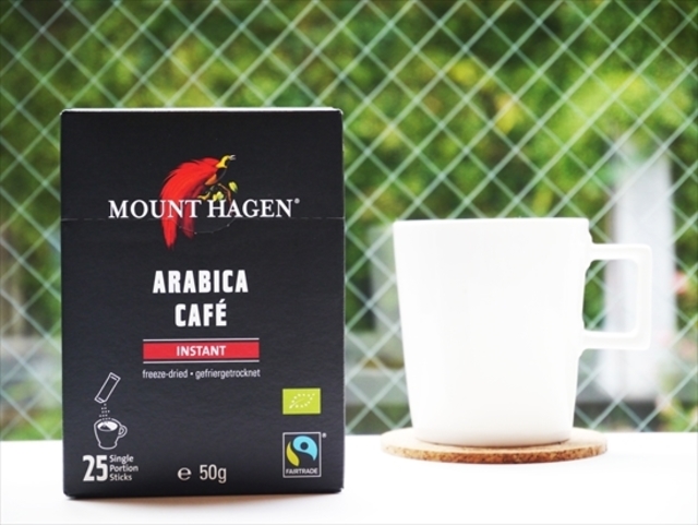 マウントハーゲン　オーガニック フェアトレード インスタント コーヒー スティック ブレンド　203046