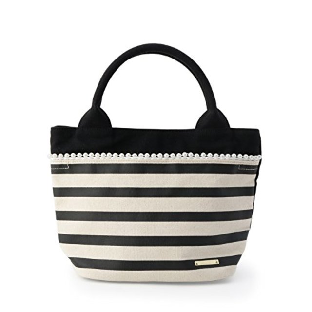 (ハッシュアッシュ) HusHusH パール付きランチトートバッグ 51314042 00 ブラック(319)