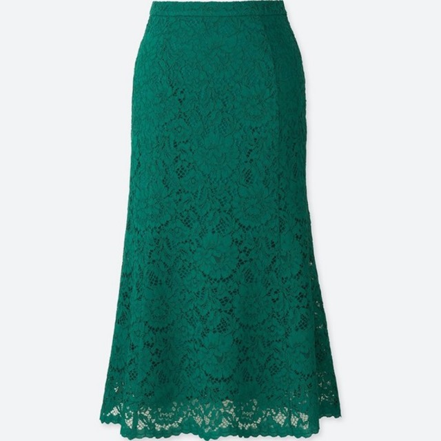 レースフレアスカート