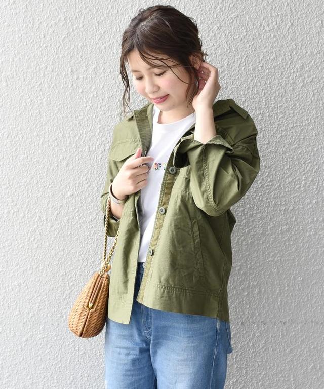 ミリタリーシャツジャケット