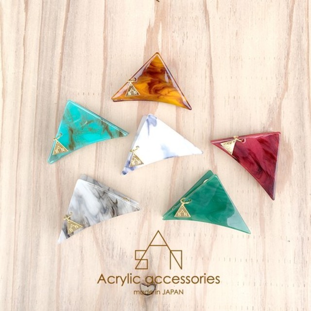 サンカクヘアクリップ