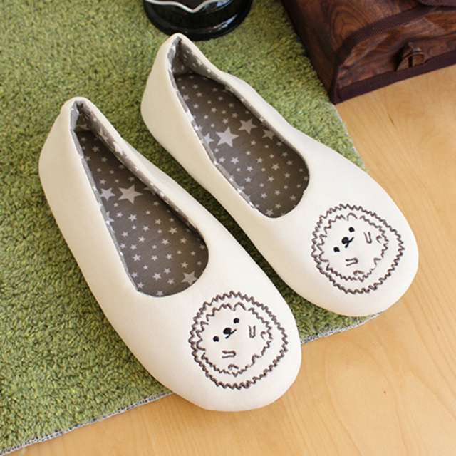 シェリールームシューズ (ハリネズミ)