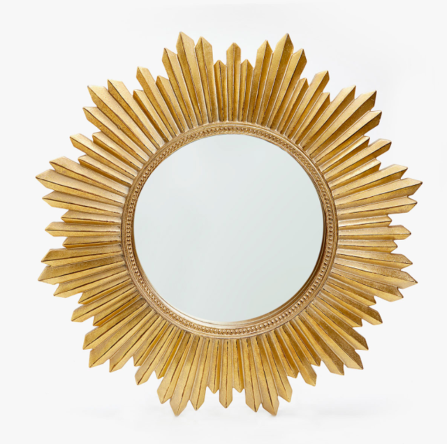 太陽形 ゴールドミラー