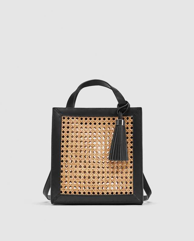 ミニバスケットトートバッグ