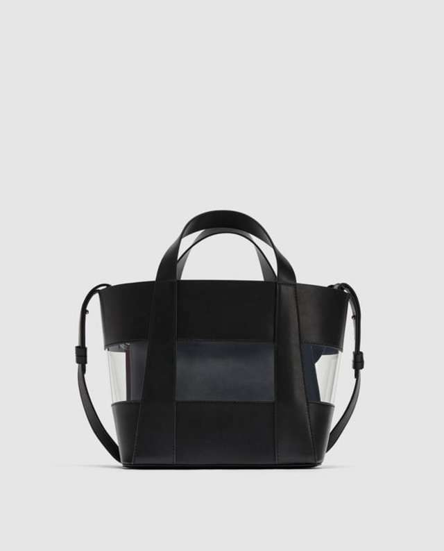 クリアミニトートバッグ