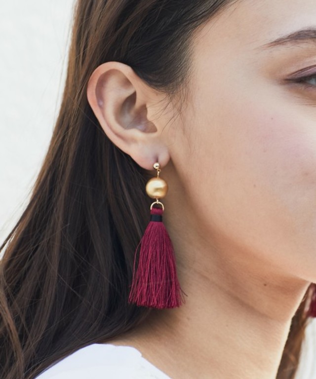 フリンジピアス