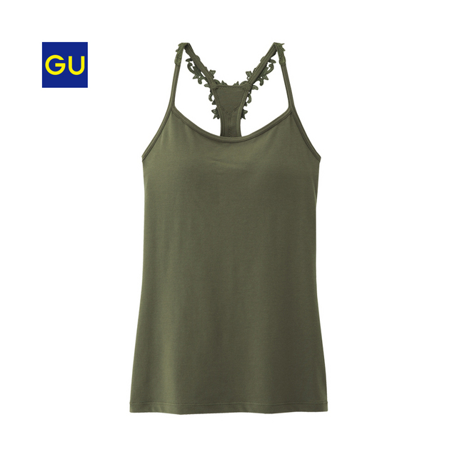 ブラフィールバックレースキャミソール