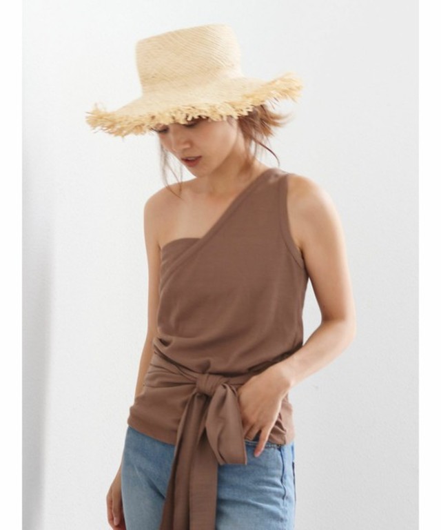 ワンショルダーベルトコンビタンク