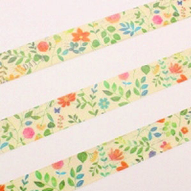 mt ex 　水彩花柄