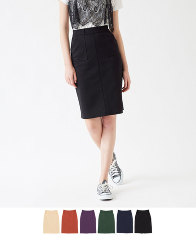 ビッグポケットポンチタイトスカート