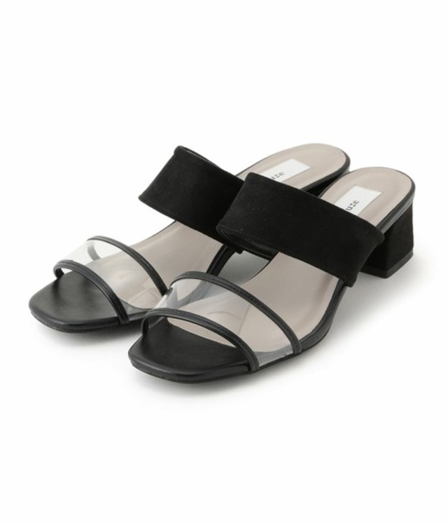 クリアWバンドサンダル