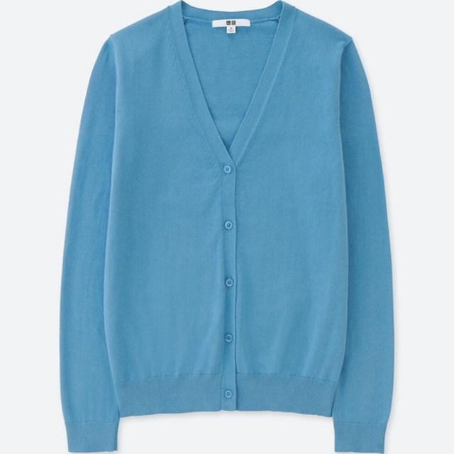 UVカットVネックカーディガン