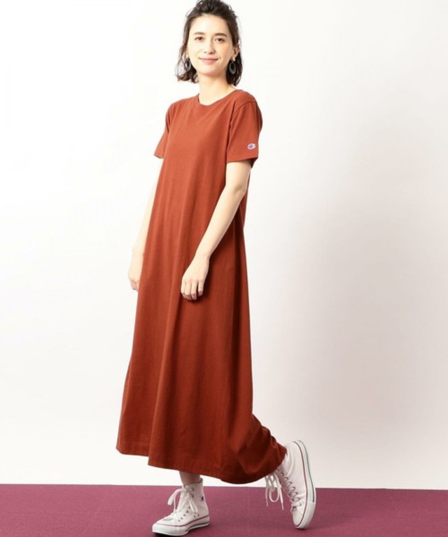 [WEB限定・別注チャンピオン]SC Champion×GLR マキシワンピース
