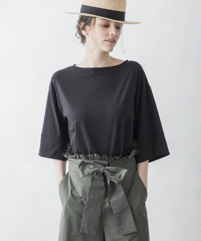 FLARE SLEEVE BASIC TEE