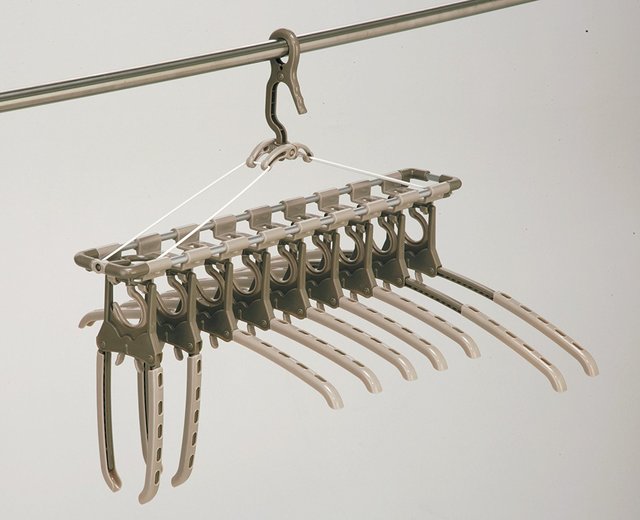 ツウィンモール 洗濯 物干し アルミのびのび9連ガー TA-8