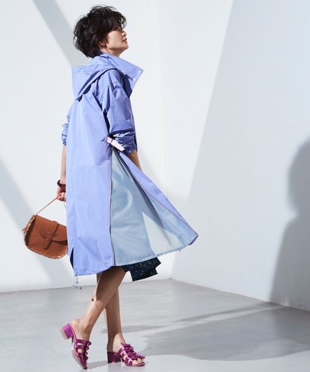 別注サイドメッシュロングコート