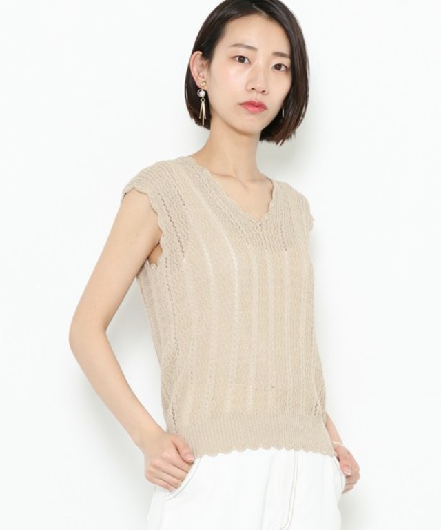 レースアミセーター