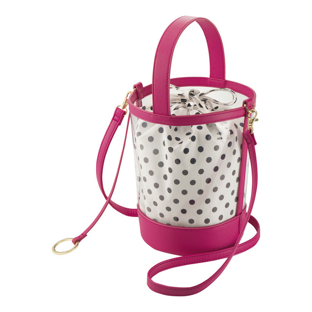 クリアバケツバッグ