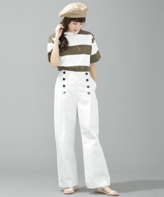 太ボーダーTシャツ