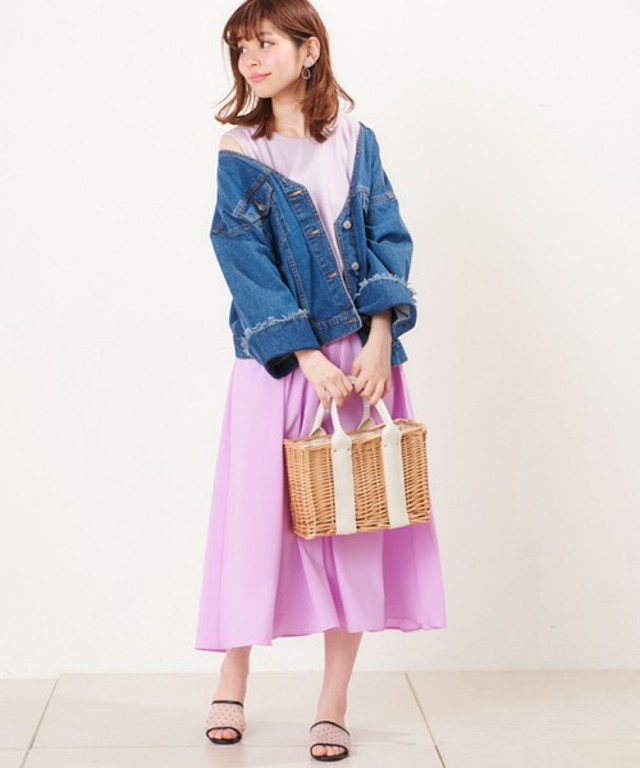 ノースリドッキングワンピース