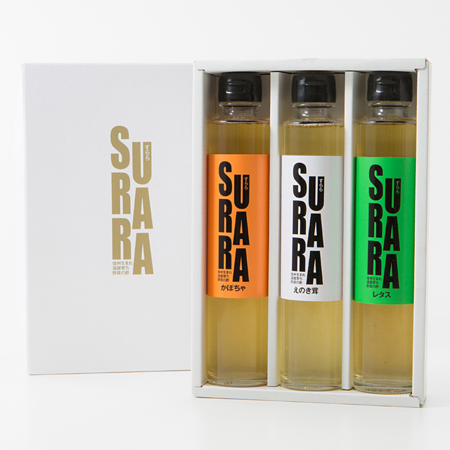 ＳＵＲＡＲＡ　飲む野菜の酢「ＳＵＲＡＲＡ」　3本セット（箱入り）