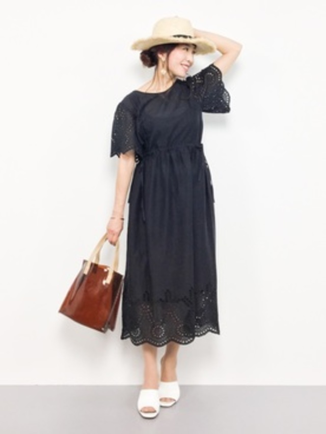 《WEB限定》レースワンピース