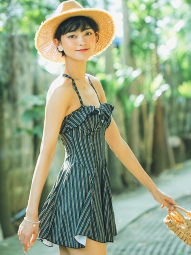 ヴインテージグリーンワンピース