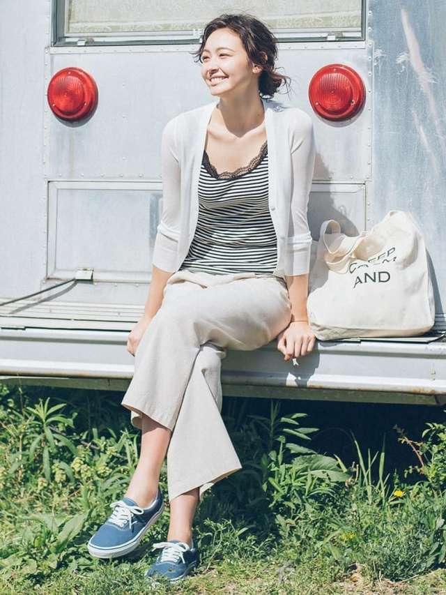 ライトVネックUVカーディガン(長袖)