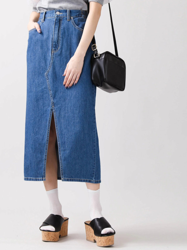 ロングスリットタイトスカート