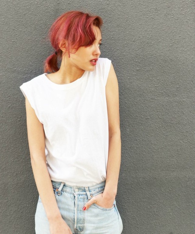 無地タンクトップ