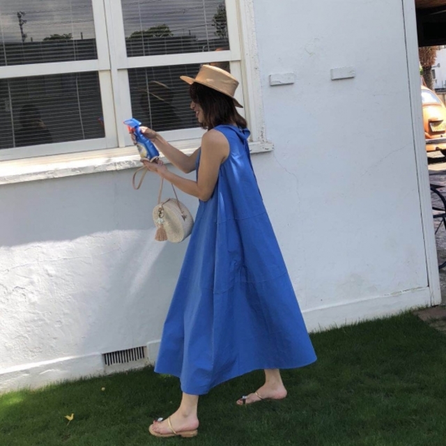 Aライン　カラードレス