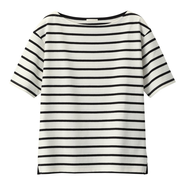 ボーダーボートネックT