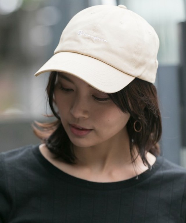 別注Champion刺繍キャップ