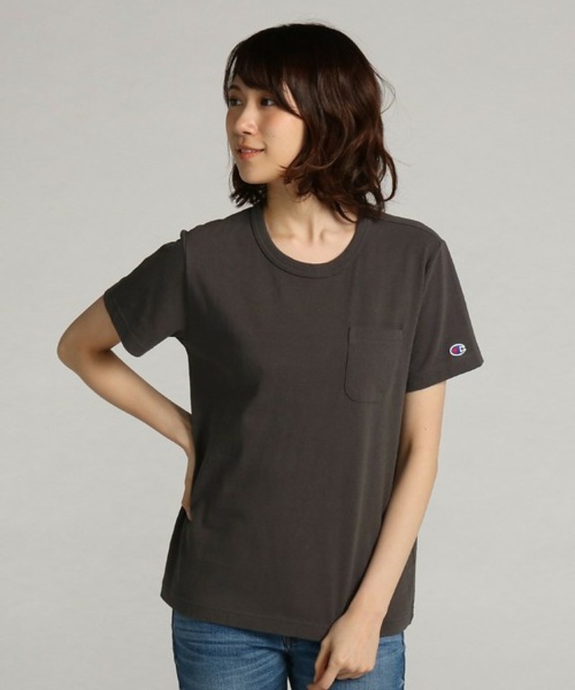 USAコットン 無地クルーネック半袖Tシャツ